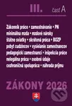 Zákony 2026 III/A - Pracovnoprávne vzťahy a zamestnávanie - kniha z kategorie Pracovní právo