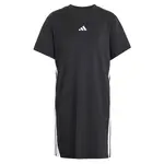 ADIDAS SPORTSWEAR Športové šaty 'Essentials'  čierna / biela