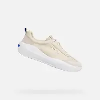 Krémové dámské tenisky Geox GXCP-02