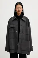 Sako s prímesou hodvábu Nanushka NU25FWJK06794