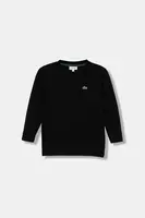 Detská bavlnená košeľa s dlhým rukávom Lacoste