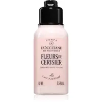 L’Occitane Fleurs de Cerisier Perfumed Body Lotion parfémované tělové mléko třešňový květ 75 ml
