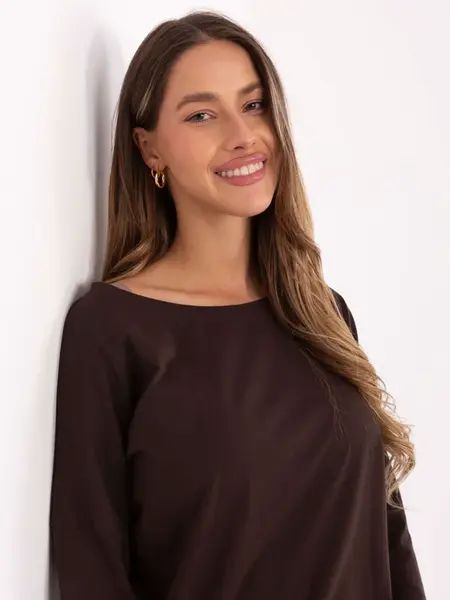 Blouse-RV-BZ-4691.40P-dark brown