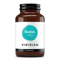 Viridian Biotin 2 500 µg 90 kapslí