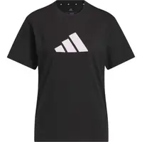 adidas SC GINGHAM TEE W Dámské triko, černá, velikost
