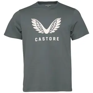 CASTORE SS GRAPHIC T-SHIRT Pánske tričko, tmavo zelená, veľkosť