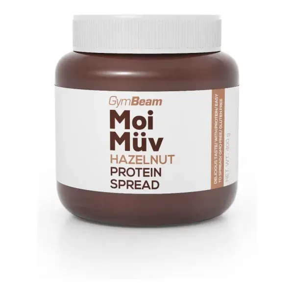 GymBeam MOIMÜV PROTEIN SPREAD - 400 G - LIESKOVÝ ORECH Orechové maslo, , veľkosť