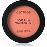 Catrice Soft Blur Powder Brush pudrová tvářenka s matným efektem odstín 010 Lychee Lush 5 g