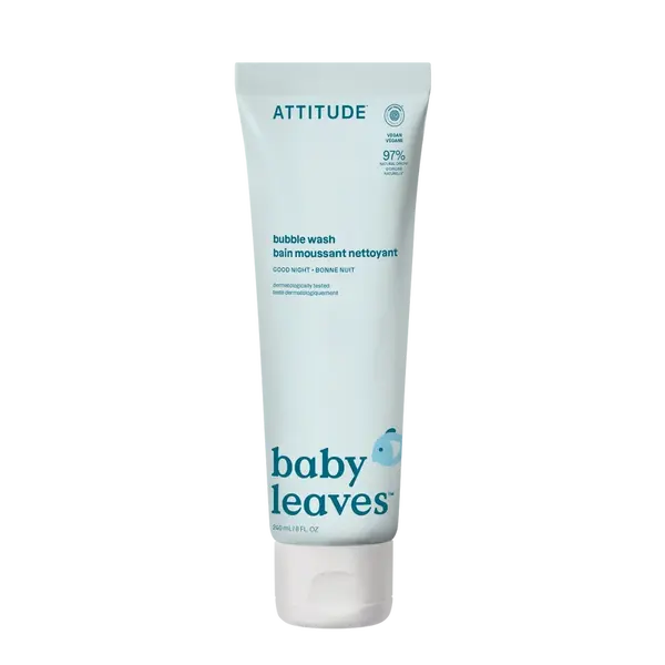 ATTITUDE Dětská pěna do koupele Baby leaves s vůní Good night 240 ml