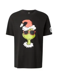 GAP Tričko 'GRINCH'  kiwi / červená / čierna / biela