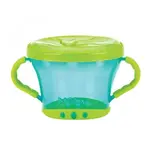 NUBY Miska s oušky na svačinu 12 m +, modrá