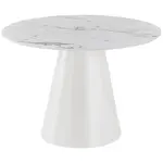 Livetastic JÍDELNÍ STŮL, bílá, 120/120/75 cm