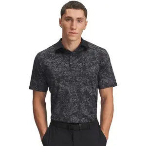 Under Armour PLAYOFF 3.0 Pánske golfové tričko, čierna, veľkosť S