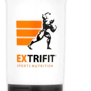 EXTRIFIT Šejkr Triple transparent 600ml 1 ks