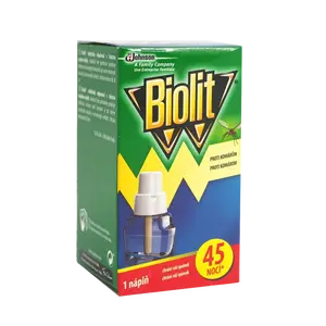 BIOLIT Náhradní náplň do elektrického odpařovače proti komárům, 45 nocí, 27 ml