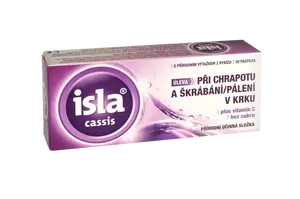 ISLA -Cassis 30 bylinných pastilek