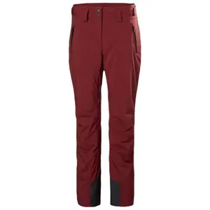 Helly Hansen W LEGENDARY INSULATED PANT Dámske lyžiarske nohavice, vínová, veľkosť