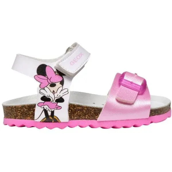 Geox B SANDAL CHALKI Dievčenské sandále, ružová, veľkosť