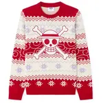 CELIO LMEONEUS Pánsky sveter, červená, veľkosť