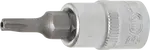 BGS technic Hlavice zástrčné 1/4" Torx TS, pěticípé s otvorem (různé velikosti) - BGS Profil: Torx s otvorem, Velikost: TS15
