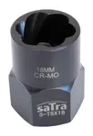 Hlavice nástrčné na poškozené šrouby 3/8" a 1/2", různé rozměry - SATRA Velikost: 18 mm