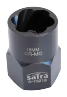 Hlavice nástrčné na poškozené šrouby 3/8" a 1/2", různé rozměry - SATRA Velikost: 18 mm