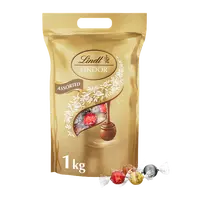 LINDT Lindor čokoládové pralinky směs zlatý mix 1000 g
