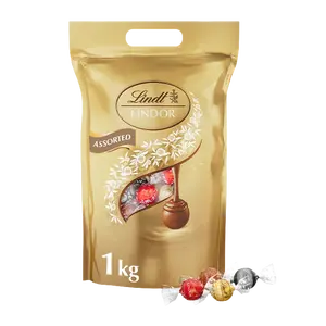 LINDT Lindor čokoládové pralinky směs zlatý mix 1000 g