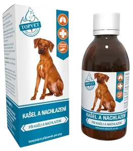 TOPVET Sirup Kašel a nachlazení 200 ml
