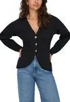 Černý cardigan Only s knoflíky