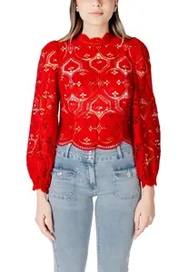 Červená krajková halenka Morgan De Toi