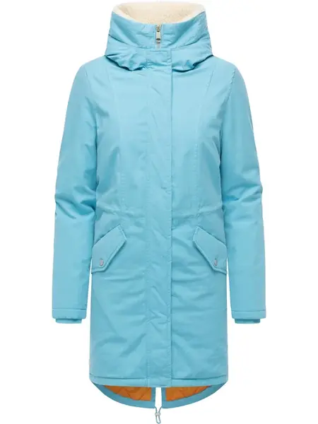 Ragwear Zimná parka 'Coogle'  neónovo modrá