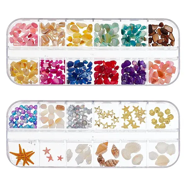 Ocean Theme Nail Decorations Kit