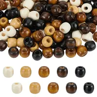 5 Colors Maple Wood Beads