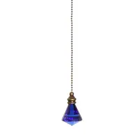 Pointed Glass Ceiling Fan Pull Chain Extenders