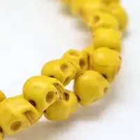 Dyed Synthetic Turquoise Bead Strands