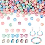 Glass Pearl & Glass Rhinestone Spacer Beads Making Findings Kits