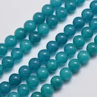 Natural & Dyed Malaysia Jade Bead Strands