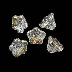 Electroplate Transparent Glass Beads