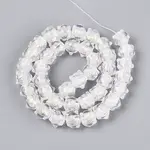 Handmade Foil Lampwork Beads Strands