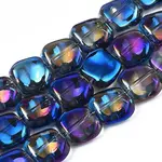 Electroplate Glass Beads Strand