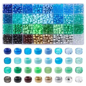 960Pcs 32 Style Transparent & Opaque Plastic Beads
