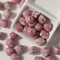 Pearlized Handmade Porcelain Beads for Necklaces Bracelets Making