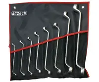 4CZech 8dílná sada klíčů DIN 838 ve vinylovém pouzdře (6x7 - 30x32mm)