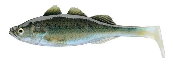 Daiwa gumová nástraha prorex live perch baby zander - 15 cm 40 g