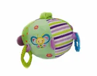 Chrastítko koule zelená – 14 cm