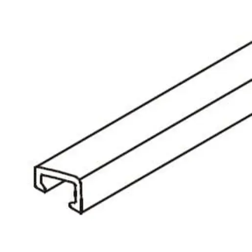 Náhradný diel spodný profil SAT TEX BB chróm NDSATTEXQBBCR2490