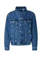 KARL LAGERFELD JEANS Prechodná bunda  modrá denim