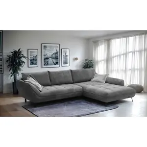 Livetastic ROHOVÁ SEDAČKA, textil, antracitová