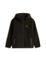 Tommy Jeans Prechodná bunda  čierna